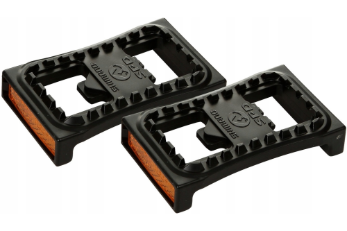 Shimano SM-PD22 nakładki na pedały SPD z odblaskami