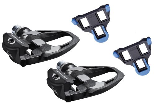 Pedały rowerowe Shimano Dura-Ace PD-R9100 oś+4mm Komplet z blokami