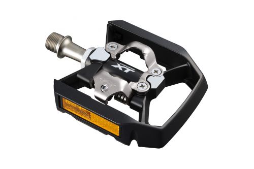 Pedały dwustronne SPD Shimano XT PD-T8000 Komplet z blokami