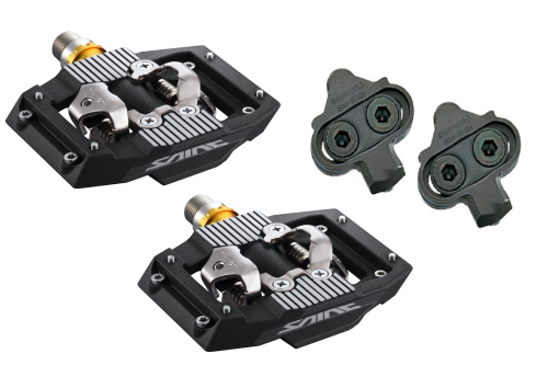 Pedały rowerowe Shimano SPD PD-M821 Saint Komplet z blokami