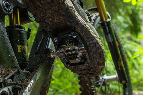 Pedały Shimano SPD PD-M9220 XTR plaformowe spd Enduro SPD z pinami komplet z blokami