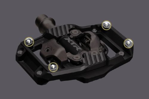 Pedały Shimano SPD PD-M9220 XTR Enduro SPD z pinami komplet z blokami