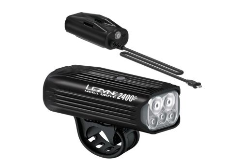 Zestaw oświetlenia rowerowego Lezyne Mega Drive 2400+ & Infinite Light Power Pack+