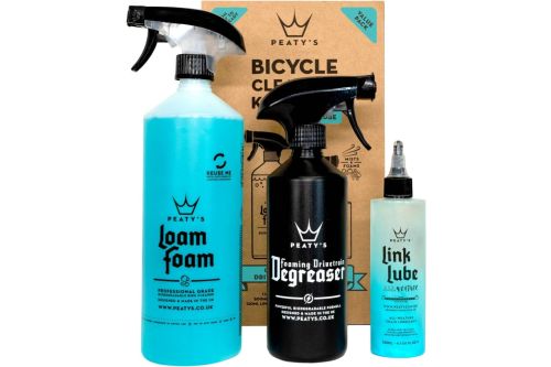 Zestaw do czyszczenia i smarowania roweru Peaty's Wash Protect Lubricate All-Weather