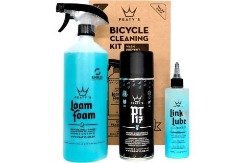Zestaw do czyszczenia i smarowania roweru Peaty's Wash Protect Lubricate All-Weather