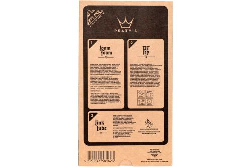 Zestaw do czyszczenia i pielęgnacji Peaty's Gift Pack Clean Protect Lube